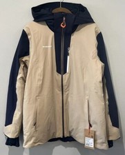 Mammut Stoney Hs Thermo Jacket Women’s Large Savannah Marine Ski Coat Nwt