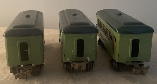 ANTIKE LIONEL LINES, TYP IV, 2 PERMANWAGEN & 1 BEOBACHTUNGSWAGEN, 1935-1937 - Bild 3 von 10