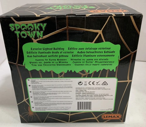 Lemax Spooky Town Garden of Eaten Nursery 95445 Esclusiva Halloween di Michael - Foto 2 di 9