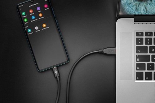 HighSpeed USB-C Ladekabel Datenkabel 3000 mA für Apple iPhone 15 Pro Max Plus - Afbeelding 12 van 13