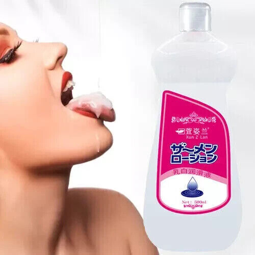Personal Lubricant Unscented Cum Realistic Semen Water Based Lube 500mL - Bild 3 von 5