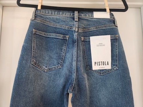 PISTOLA Haven High Rise Boot Cut Jeans WOMENS SZ 26 Augustus Wash NWT $168 - Picture 10 of 12