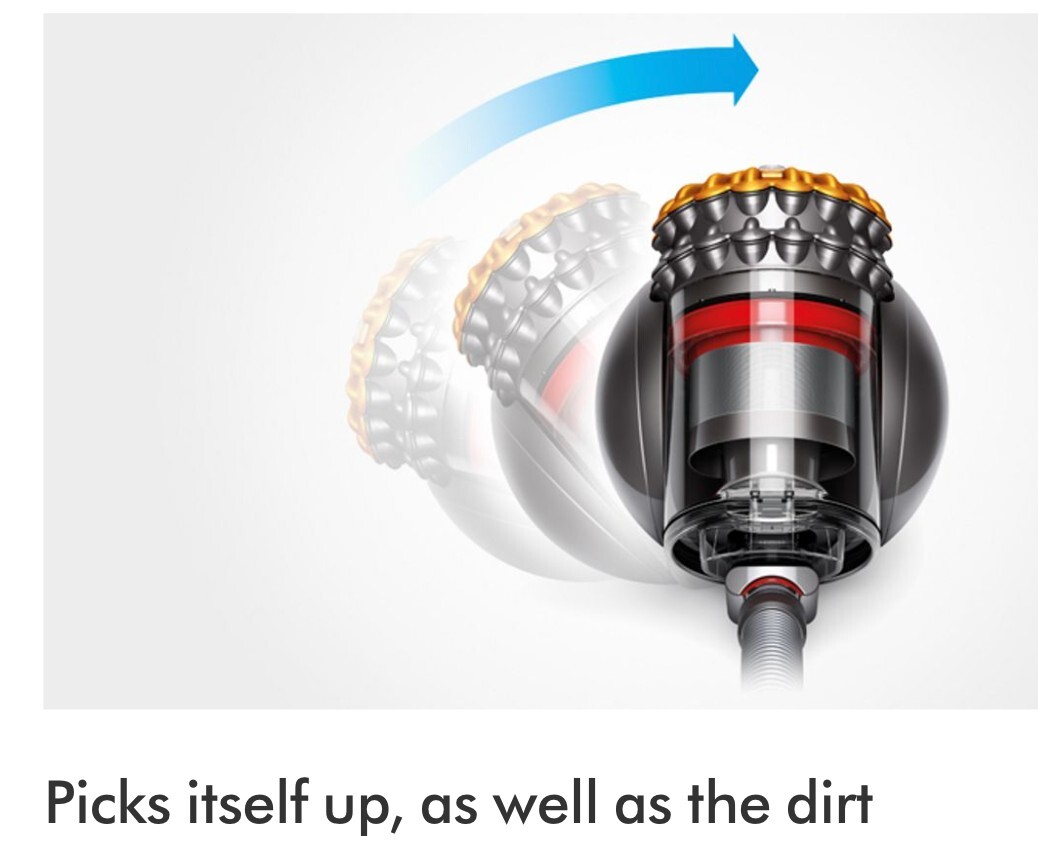 NIB! Dyson Big Ball Multifloor Canister Vacuum Cleaner CY23 Yellow