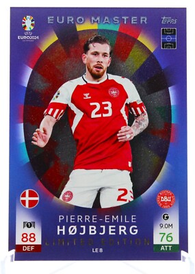 Topps EURO 2024 Match Attax - Limited Edition  + 100 Club + Black Edge aussuchen