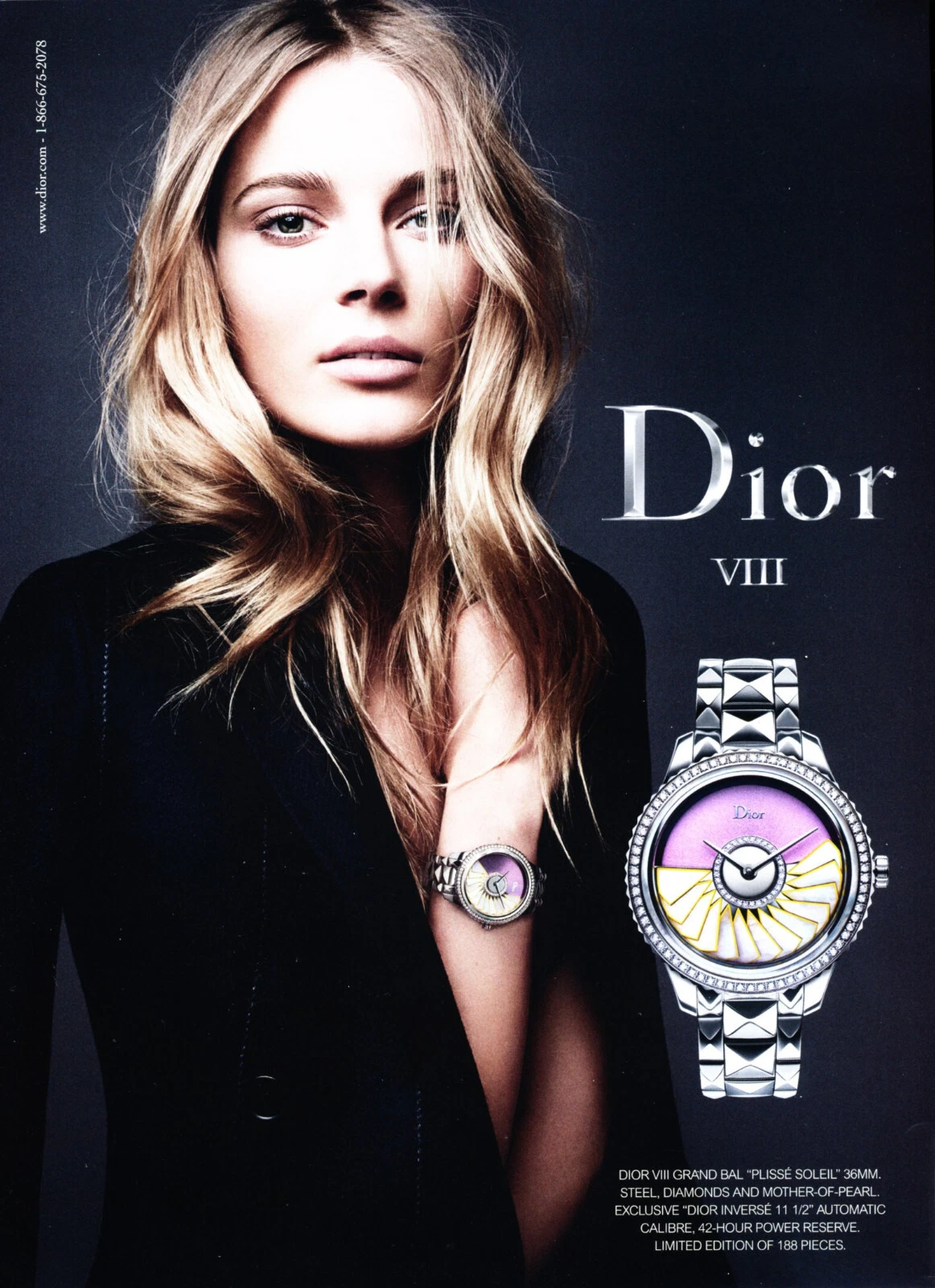 Publicité promo DIOR WATCH MAGAZINE #08 ORIGINALE 2003 