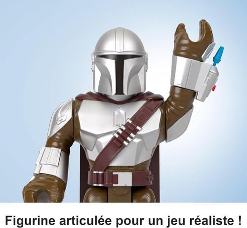 Imaginext Star Wars The Mandalorian XXL Figure 16+ Inch with Launcher New Gift - Picture 4 of 6