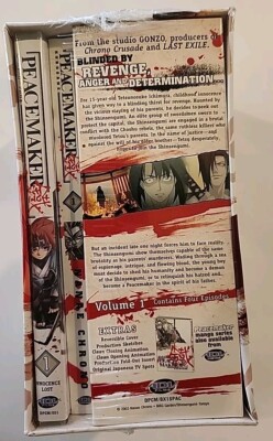 Peacemaker Vol 1 Collector's Box  With Extras New And Sealed