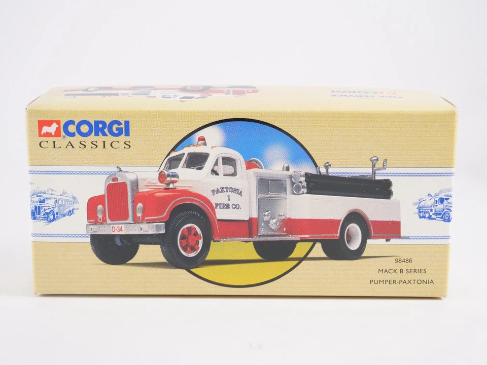 Corgi 1/50 98486 Mack B Serie Pumper Paxtonia - Immagine 3 di 4