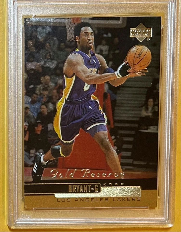 1999 UD KOBE BRYANT GOLD RESERVE #101~LAKERS~HOF~PSA MINT 9~Pop 8, W/ 0 HIGHER!! - Image 2 of 4