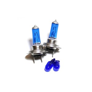 For BMW 5 Series E60 H7 501 100w Super White Xenon Low//LED Side Light Bulbs Set
