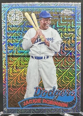 Jackie Robinson 2024 Topps Series 2 Silver Pack 1989 Mojo Chrome ...