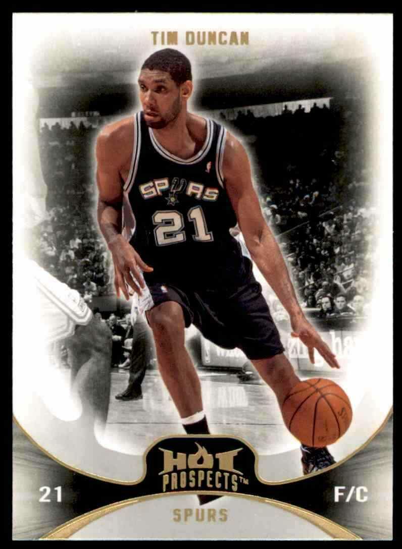 2008-09 Fleer Hot Prospects Tim Duncan San Antonio Spurs #23