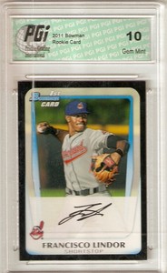 Francisco-Lindor-2011-Bowman-Reg-BDPP53-Rookie-Card-PGI-10