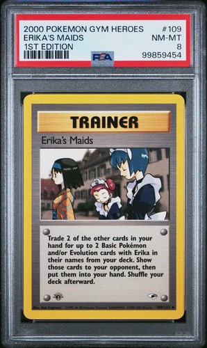 Erika's Maids (1st Edition) graded PSA 8 for sale on eBay