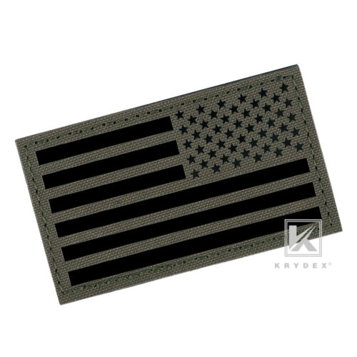 KRYDEX American Flag Patches USA Flag Tactical Badges Mil-spec Camouflage Camo - Picture 16 of 16