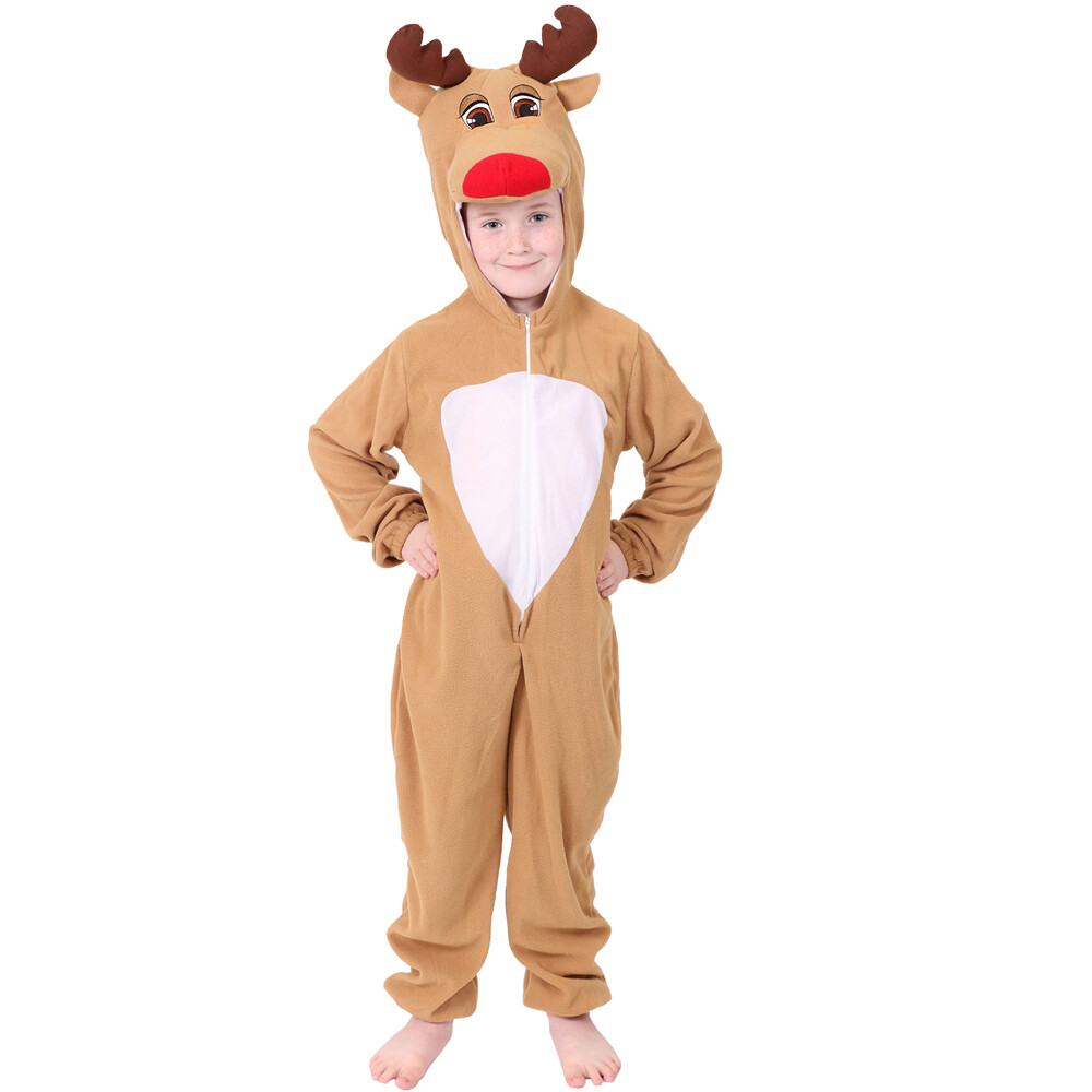 Reindeer Costume for Kids Rudolf Red Nose Reindeer Costume for Kids Rudolf Red Nose
