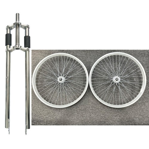 DONSP1986 26" Bicycle Fork, 1" Threaded (NON)Suspension w/ Mag/ Spoke Wheel Rim - Picture 6 of 105