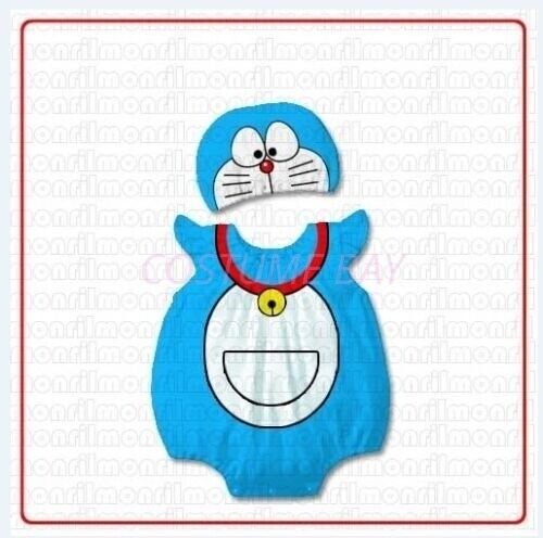 Boys Girls Baby Romper Animal Cartoon Costume Bodysuit Outfit Jumpsuit Set Hat - Picture 33 of 68