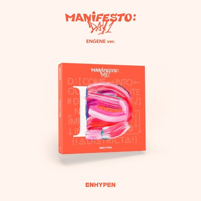 ENHYPEN Album MANIFESTO DAY 1 ENGENE Ver. CD+P.Book+P.Card+F