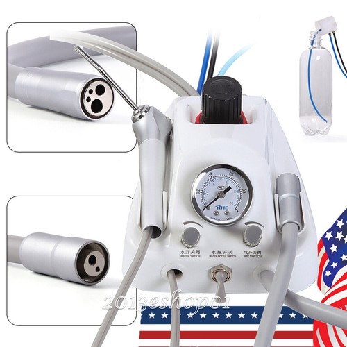 Portable Dental Turbine Unit with Weak Suction Work with Air Compressor B2 M4 - Picture 26 of 30