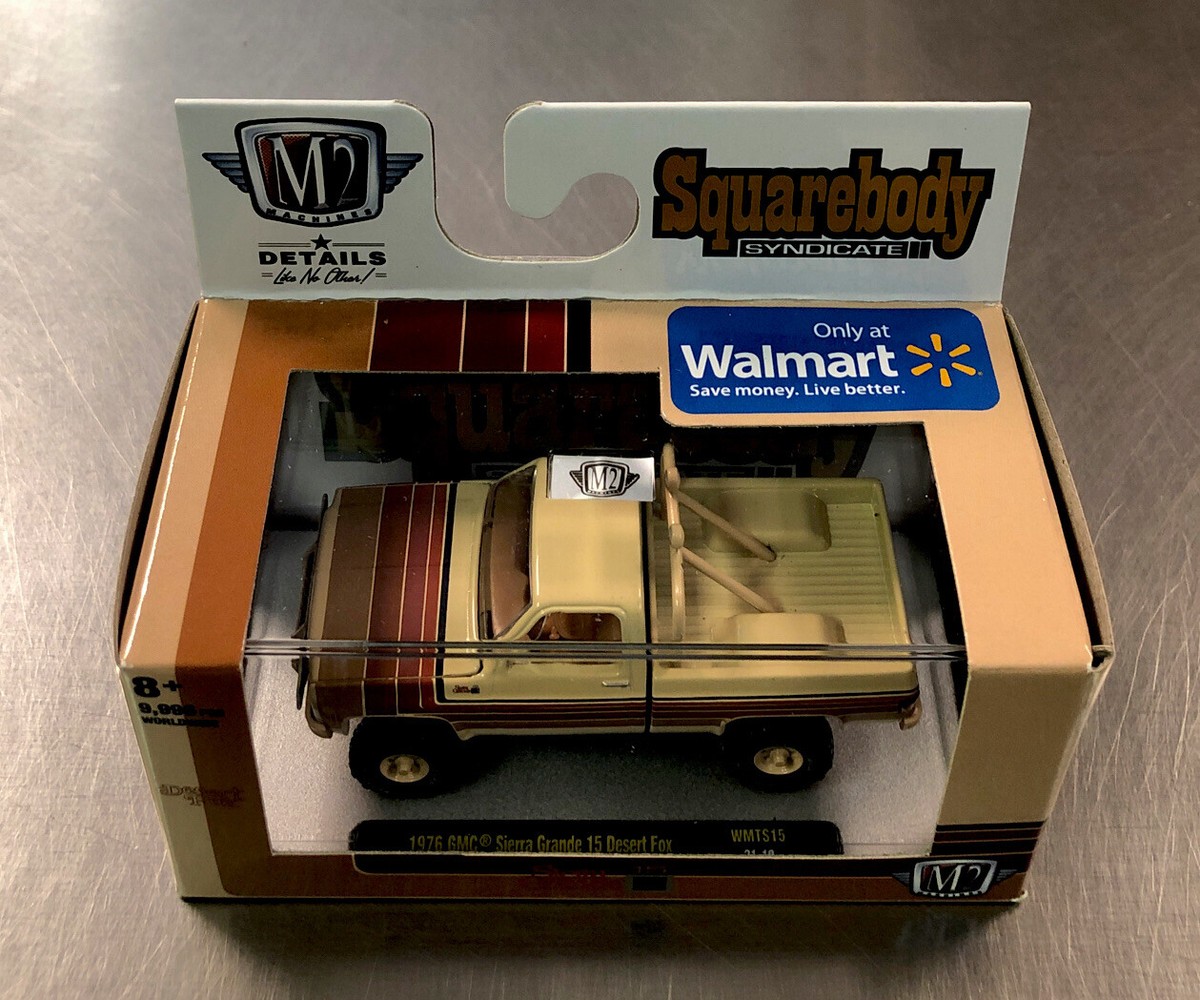 M2 MACHINES 1976 GMC SIERRA GRANDE 15 DESERT FOX SQUAREBODY