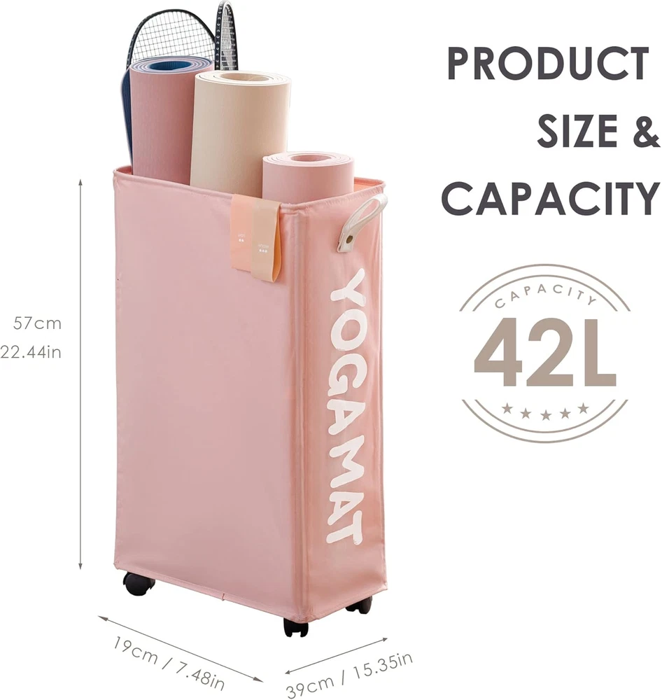 Yoga Mat Storage Rack, Yoga Mat Holder Accessories, Home Gym Equipment Storage Y Yoga Mat Storage Rack, Yoga Mat Holder Accessories, Home Gym Equipment Storage Y