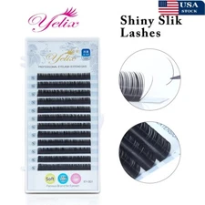 Russian Volume Individual Eyelashes Silk Natural Professional Eyelash Extensions