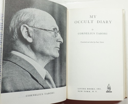 Mein okkultes Tagebuch 1966 Cornelius Tabori übernatürliches Hellsehen Hypnose HCDJ - Bild 4 von 8
