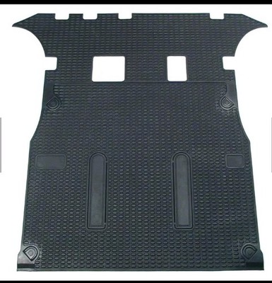1999-2004 Land Rover Discovery II  OEM FULL LENGTH Black Rubber Cargo Area Mat