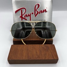 Vintage Ray Ban B L G15 Oval Shooter Decot 1/10 12k GF L0218 USA SUNGLASSES