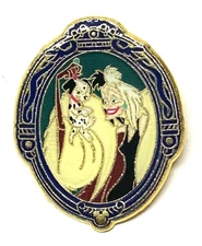 Disney Trading Pin - Cruella De Vil Villain 101 Dalmatians