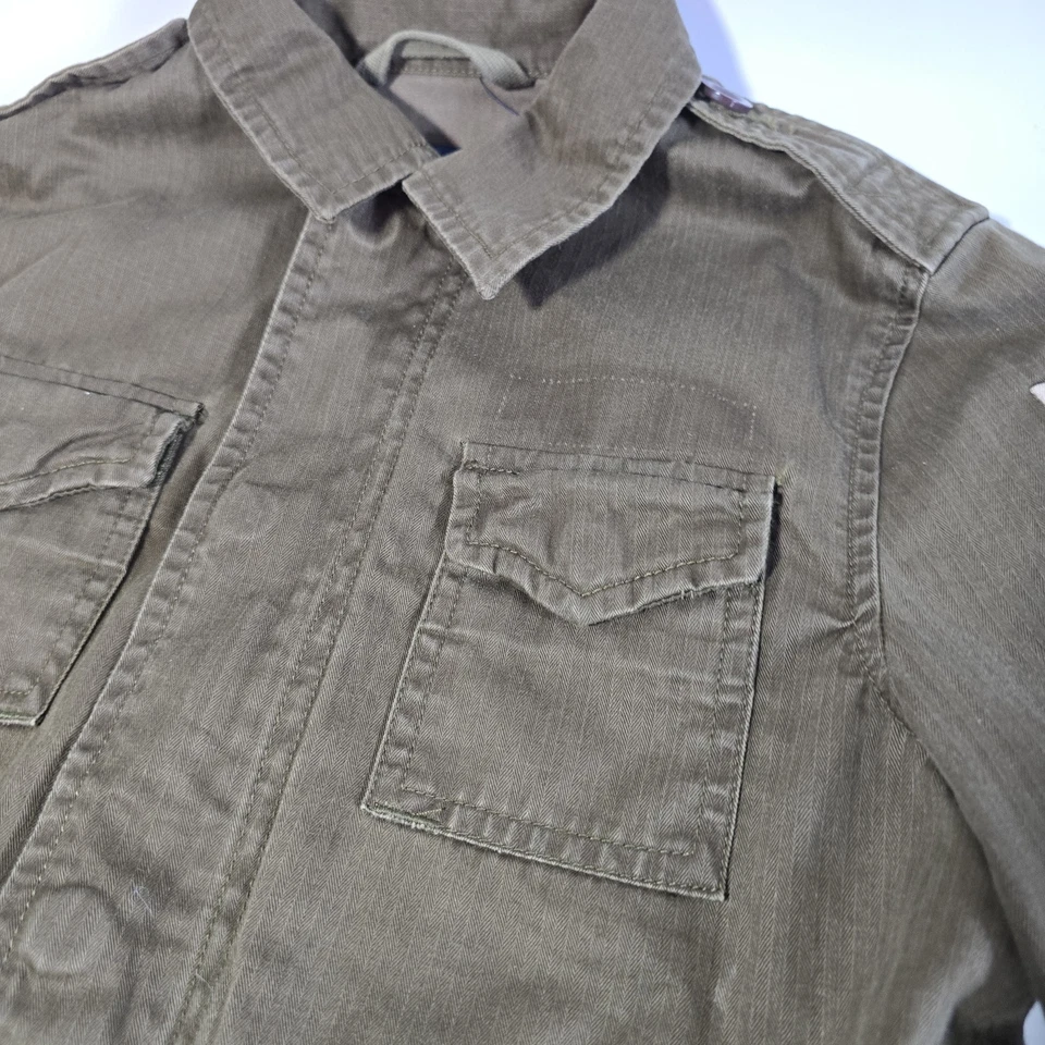 Chaqueta Militar Polo Ralph Lauren Niños Talla S (8) Abrigo Griego M65 EE. UU. Foto 2 de 4