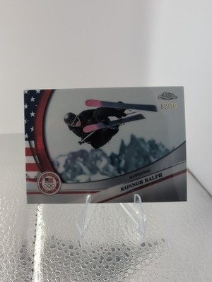 2026 Topps Chrome US Olympic Team #157 Konnor Ralph Slopestyle Numbered (02-76)