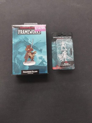 Dungeons & Dragons Frameworks Dragonborn fighter & Paladin BB00025