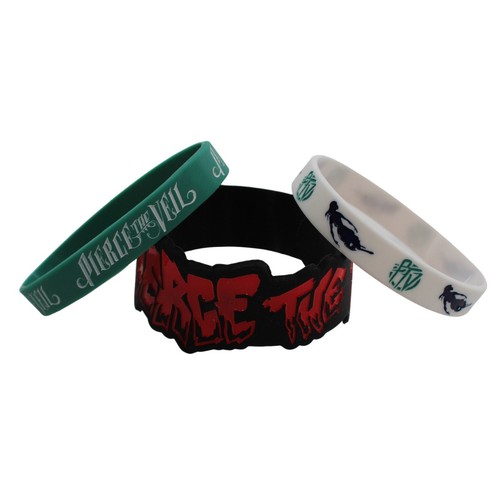 Pierce The Veil Silicone Wristband Bracelets #PTV3