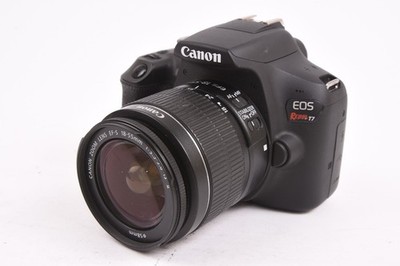 Canon EOS Rebel T7 24.1MP DSLR Camera w/18-55mm Lens Shutter Count 700 #T-21497