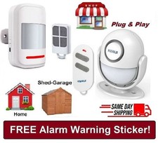 Burglar 2026 Home-Garage-Shed Wireless Remote Alarm Security Motion Door Sensor