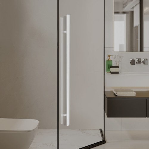1800mm Stainless Steel Sliding Door Handle H-shaped Double Sided Door Handle - Picture 6 of 12