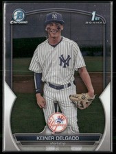 2023 Bowman Chrome #BCP-191 Keiner Delgado Prospects