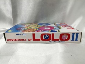 Famicom Software Model Adventures Of Lolo Ii Hal Laboratory FHG25