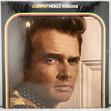 Sealed 1969 Close-Up Merle Haggard Country 2 Disc Gatefold LP Vinyl Record