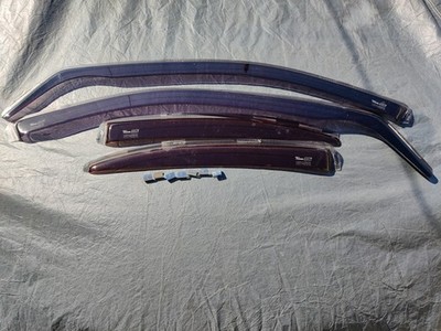 MERCEDES C Class W203 Saloon 4-D C32 AMG C55 2001-2007 4-pc Wind Deflectors HEKO