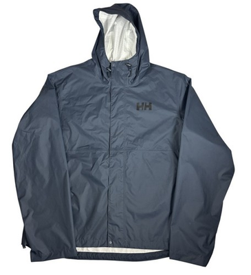 #ad Helly Hanson Loke Waterproof Rain Hiking Jacket Mens XXL Lightweight Hooded READ $49.97