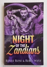 Night of the Zandians Alien Sci-Fi Romance Reverse Harem Rene Rose & Rebel West