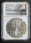 2016 American Silver Eagle 30Th Anniversary Early Releases NGC MS 70