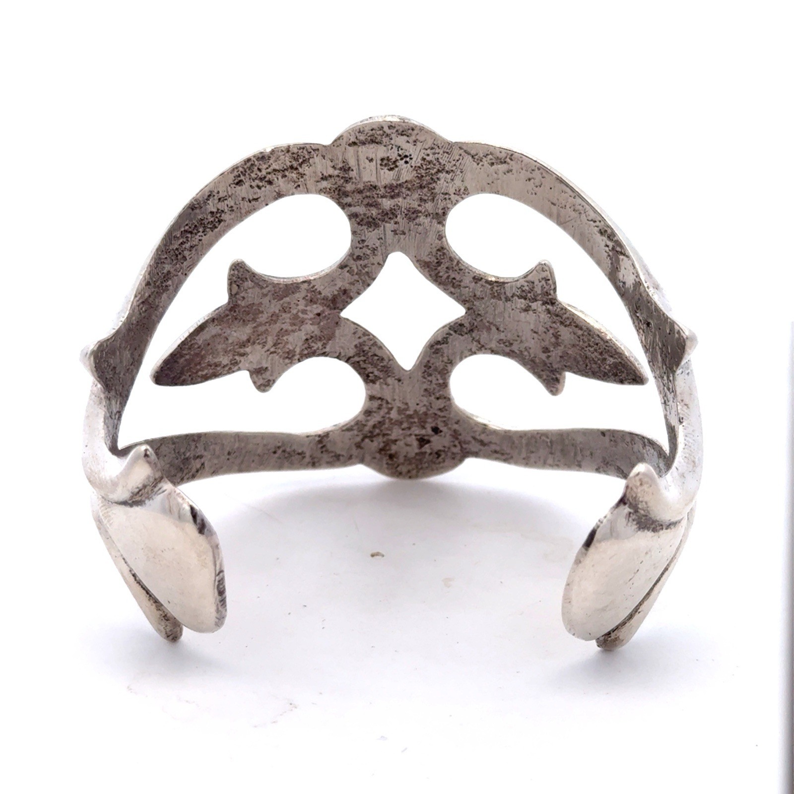 Artisan Sterling Silver Open Scroll Modernist Fle… - image 5