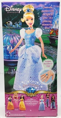 Disney - けぐりちゃん Disney Gem Princess Cinderella Doll 2006 Mattel K6923 NRFB
