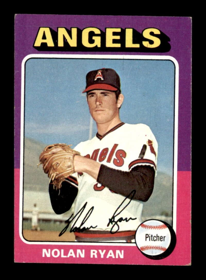 Topps Nolan Ryan Baseball 1975 Season Sports Trading Cards
