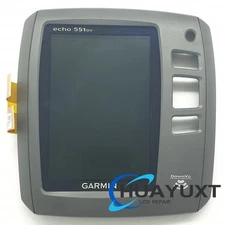LCD Display Screen Glass For Garmin echo 551dv 550c 500c 201dv 551c 501c