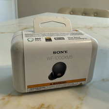 Sony WF-1000XM5 Bluetooth Wireless ANC In-Ear Earbuds Headphones Black